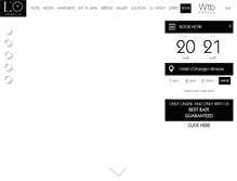 Tablet Screenshot of hotelorologiovenezia.com